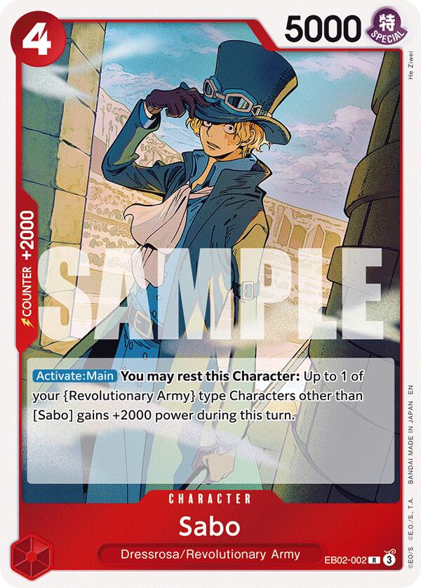Sabo [Extra Booster: Memorial Collection]