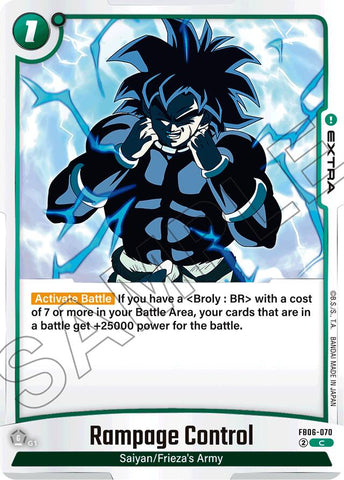 Rampage Control [Rivals Clash]