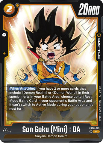 Son Goku (Mini) : DA - FB06-079 [Rivals Clash]