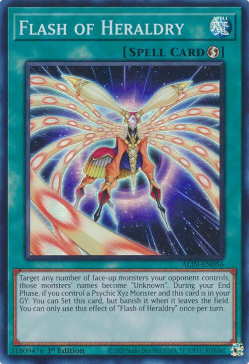 Flash of Heraldry [ALIN-EN056] Super Rare