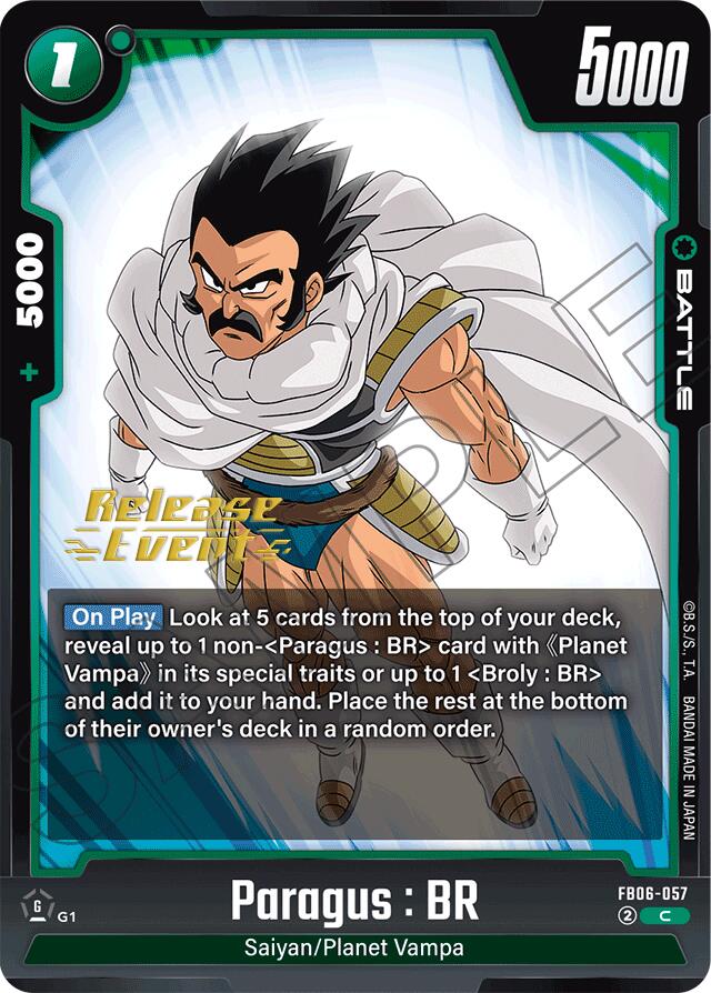 Paragus : BR (FB06-057) [Rivals Clash Release Event Cards]