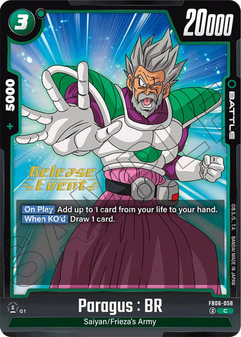 Paragus : BR (FB06-058) [Rivals Clash Release Event Cards]
