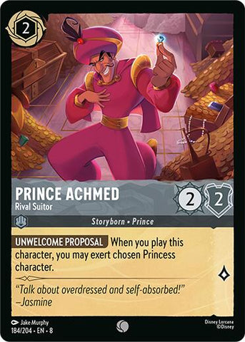 Prince Achmed - Rival Suitor (184/204) [Reign of Jafar]
