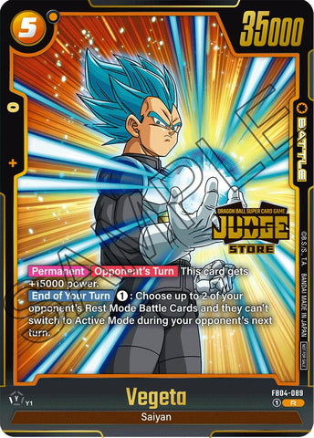 Vegeta (Judge Pack 03 - Store Judge) [Fusion World Tournament Cards]