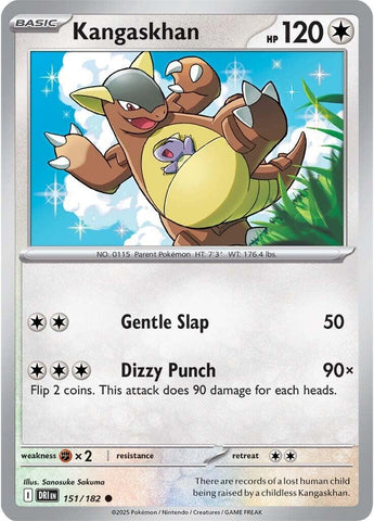 Kangaskhan (151/182) [Scarlet & Violet: Destined Rivals]