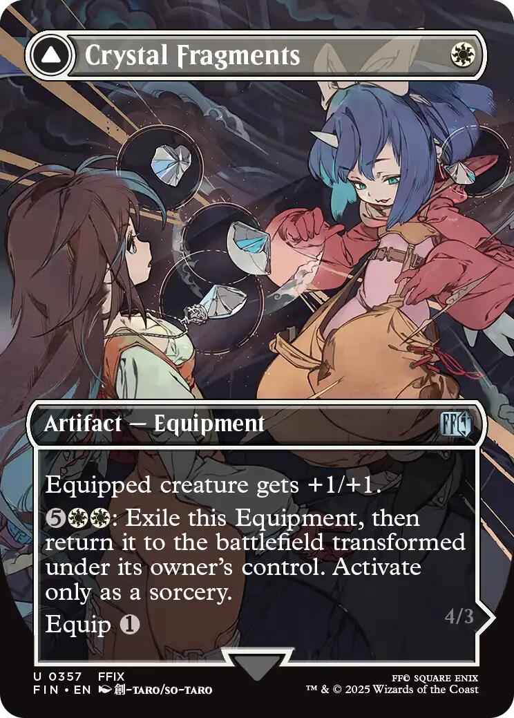 Crystal Fragments (Borderless) [FINAL FANTASY]