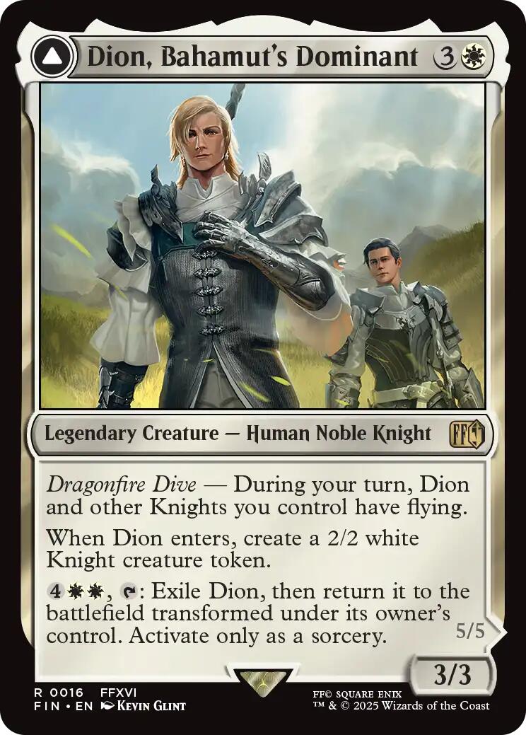 Dion, Bahamut's Dominant [FINAL FANTASY]