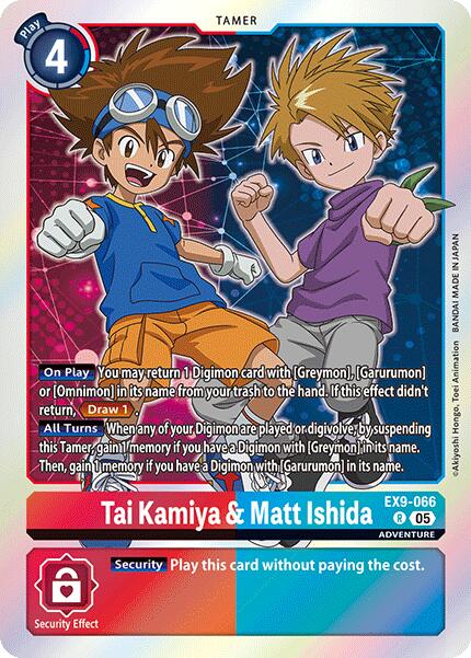 Tai Kamiya & Matt Ishida
