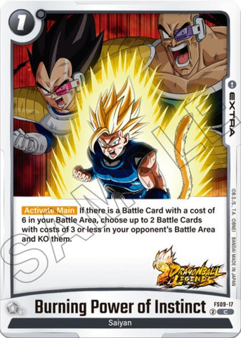 Burning Power of Instinct [Starter Deck: Shallot]