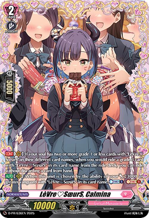 LeVreSoeurS, Calmina (D-PR/636EN) [D Promo Cards]