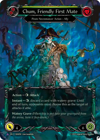 Chum, Friendly First Mate (Marvel Cold Foil) [SEA050] (High Seas)  Cold Foil