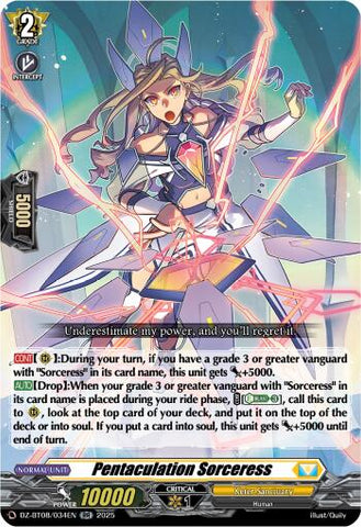 Pentaculation Sorceress (DZ-BT08/034EN) [DZ-BT08: Knights 0f Rebirth]