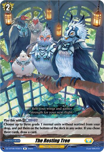 The Resting Tree (DZ-BT08/058EN) [DZ-BT08: Knights 0f Rebirth]