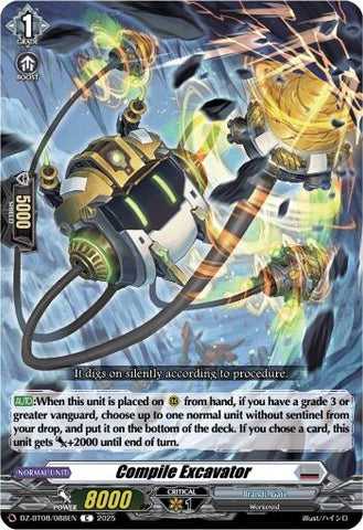 Compile Excavator (DZ-BT08/088EN) [DZ-BT08: Knights 0f Rebirth]
