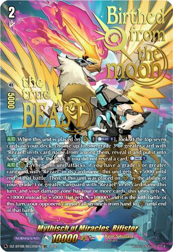 Mythisch of Miracles, Rifistor (DZ-BT08/SEC05EN) [DZ-BT08: Knights 0f Rebirth]