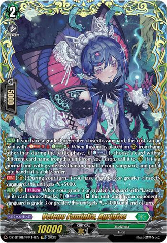 Veleno Famiglia, Agrigias (DZ-BT08/FFR14EN) [DZ-BT08: Knights 0f Rebirth]