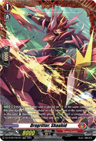 Dragritter, Shahid (DZ-BT08/FR07EN) [DZ-BT08: Knights 0f Rebirth]