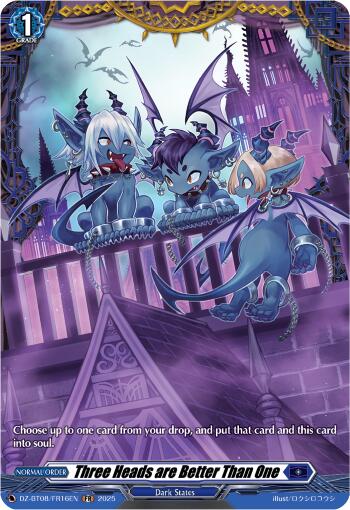 Three Heads are Better Than One (DZ-BT08/FR16EN) [DZ-BT08: Knights 0f Rebirth]