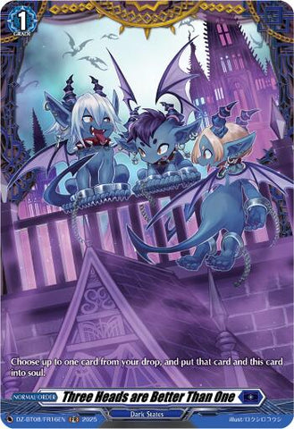 Three Heads are Better Than One (DZ-BT08/FR16EN) [DZ-BT08: Knights 0f Rebirth]