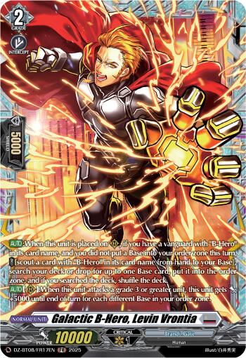 Galatic B Hero, Levin Vrontia (DZ-BT08/FR17EN) [DZ-BT08: Knights 0f Rebirth]
