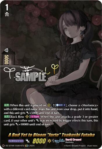 A Bud Yet to Bloom "forte" Tsukushi Futaba (DZ-BT08/EXS04EN) [DZ-BT08: Knights 0f Rebirth]