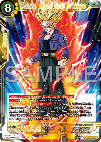 Trunks, Might Born of Hope (Reprint) (BT13-101) [Premium Anniversary Box 2025]