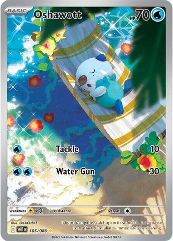 Oshawott (105/086) [Scarlet & Violet: White Flare]