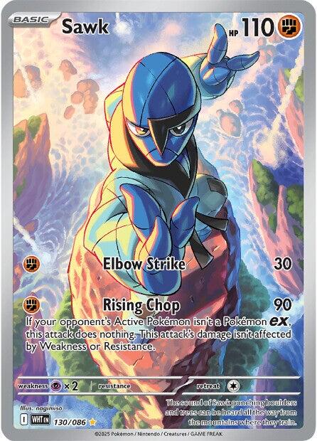 Sawk (128/086) [Scarlet & Violet: White Flare]