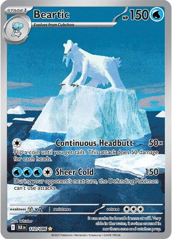 Beartic (110/086) [Scarlet & Violet: Black Bolt]