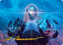The Endstone Art Card (Gold-Stamped Signature) [Edge of Eternities Art Series]