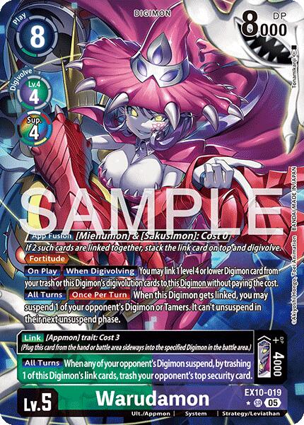 Warudamon [EX10-019] (Alternate Art) [Sinister Order]