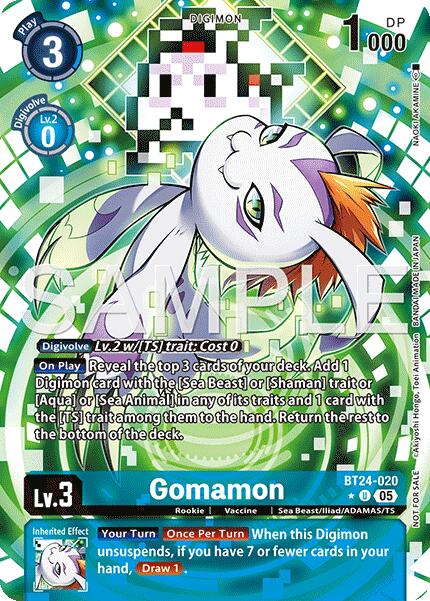 Gomamon (Box Topper)