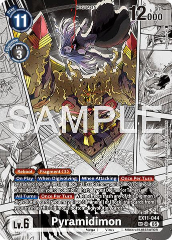 Pyramidimon [EX11-044] (SP) [Dawn of Liberator]
