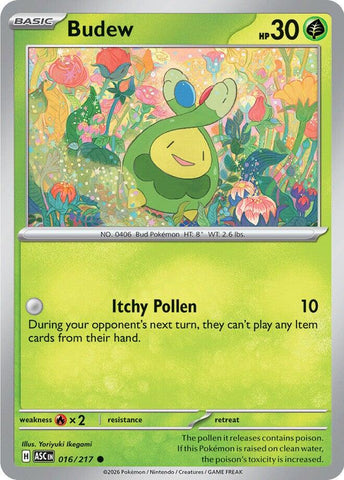 Budew (016/217) [Mega Evolution: Ascended Heroes]