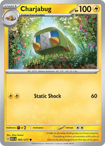 Charjabug (065/217) [Mega Evolution: Ascended Heroes]
