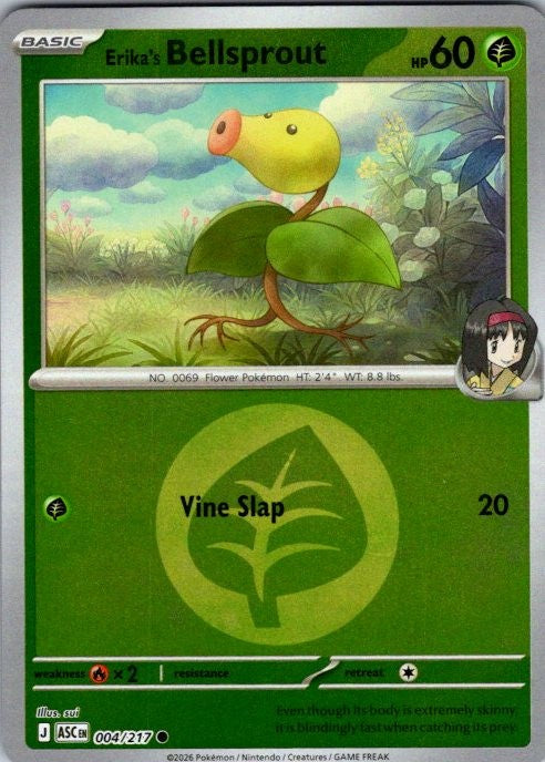 Erika's Bellsprout (Energy Symbol Pattern)