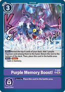 Purple Memory Boost! (Reprint)
