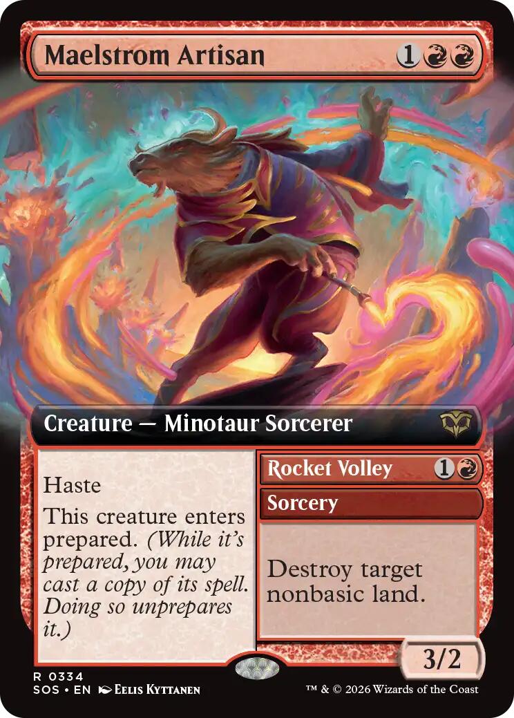 Maelstrom Artisan (Extended Art) [Secrets of Strixhaven]