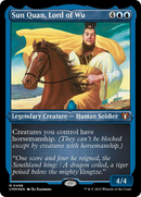 Sun Quan, Lord of Wu (Foil Etched) [Commander Masters]
