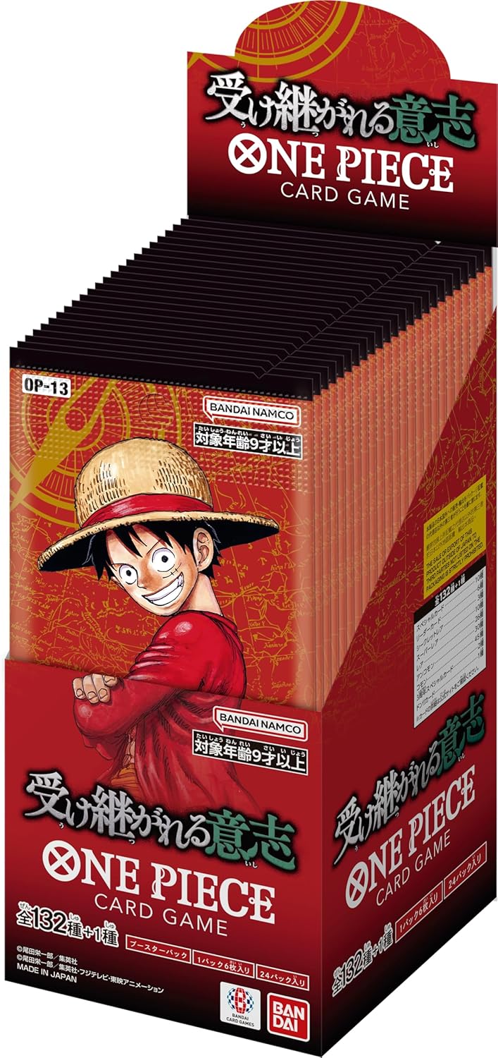 One Piece - Carrying on his Will (Op-13) - Booster Box (Japanese)