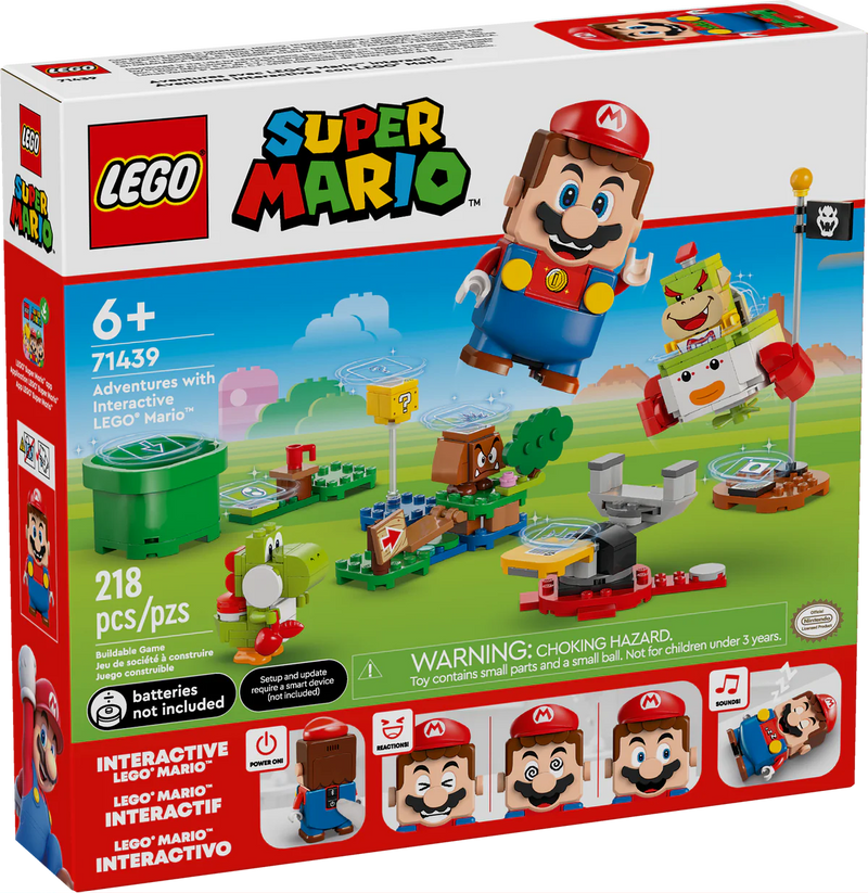 LEGO® Adventures With Interactive LEGO Mario™ Set 71439