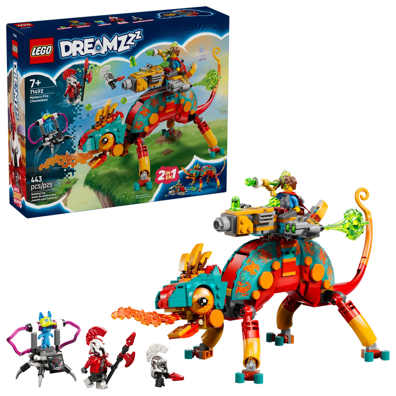 LEGO®  DREAMZzz Mateo's Fire Chameleon Set 71492