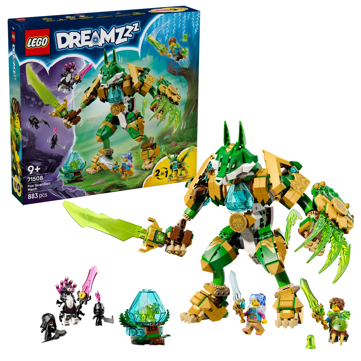 LEGO® DREAMZzz™ Fox Guardian Mech Set 71508