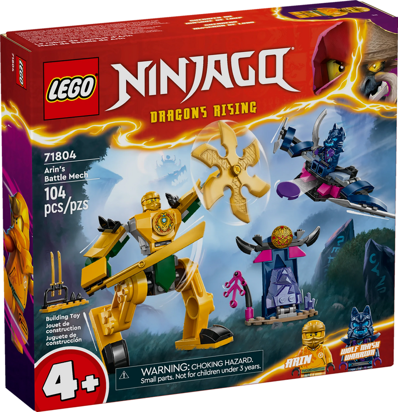 LEGO® NINJAGO® Arin's Battle Mech Ninja Set 71804