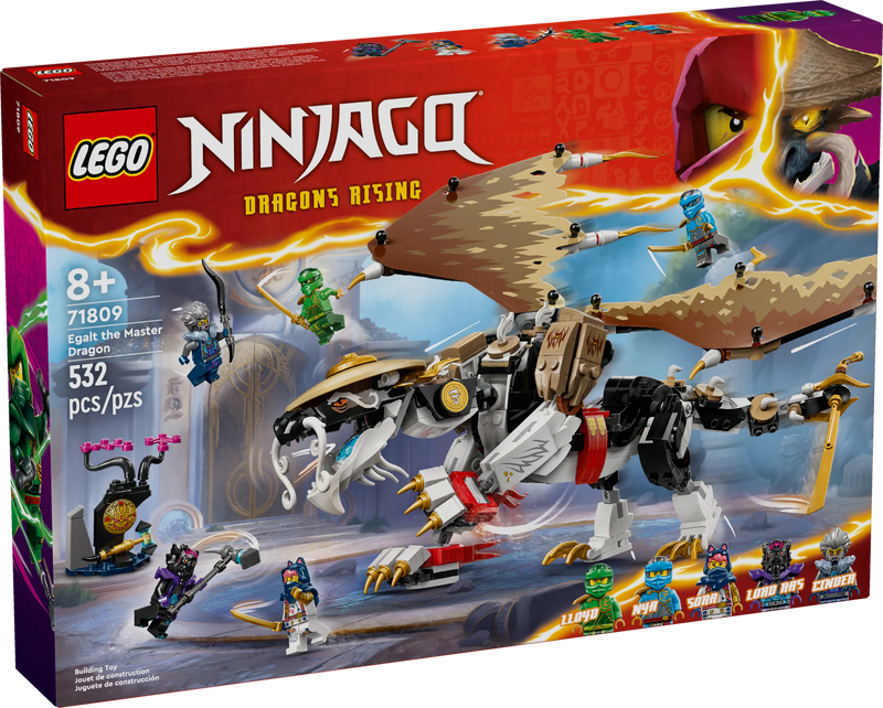 LEGO® NINJAGO® Egalt the Master Dragon Hero Set 71809