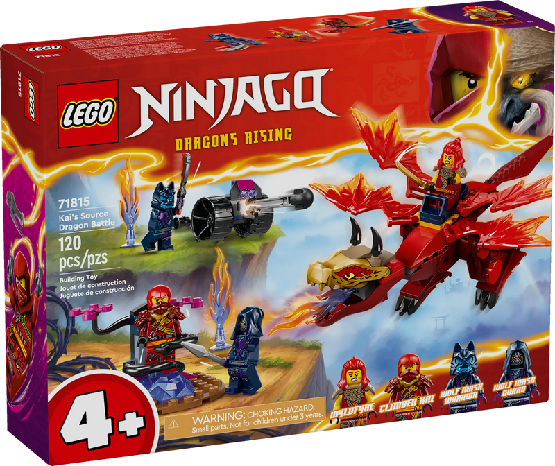 LEGO® NINJAGO® Kai's Source Dragon Battle Set 71815