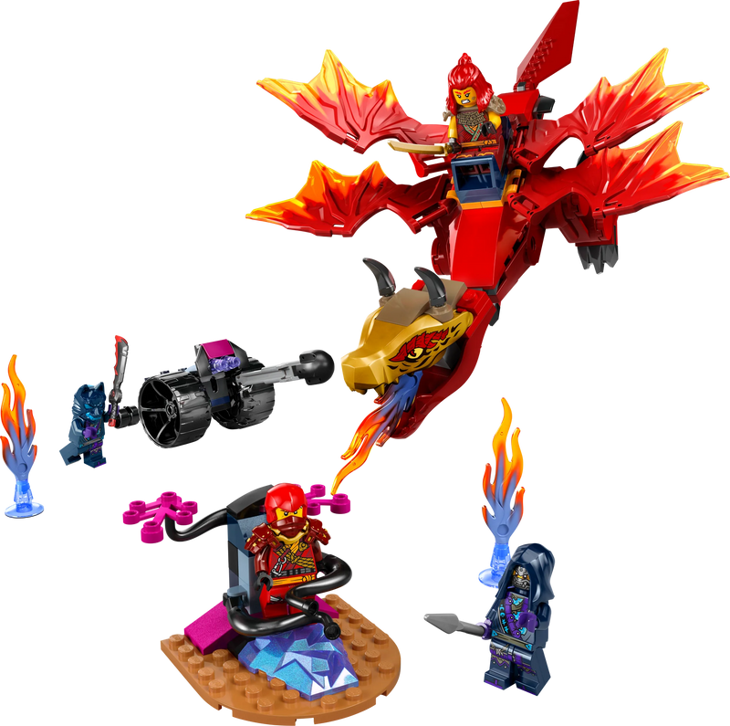 LEGO® NINJAGO® Kai's Source Dragon Battle Set 71815