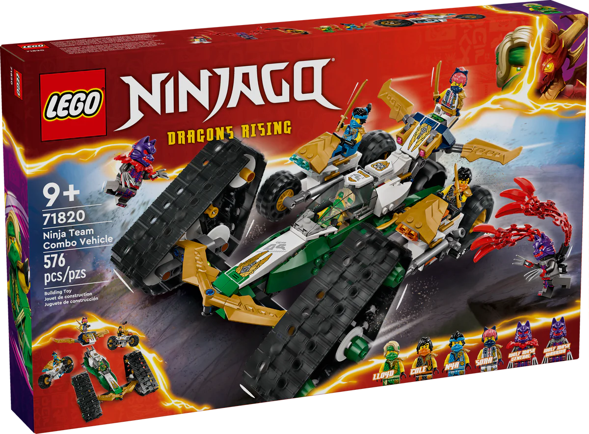 LEGO® NINJAGO® Ninja Team Combo Vehicle Set 71820