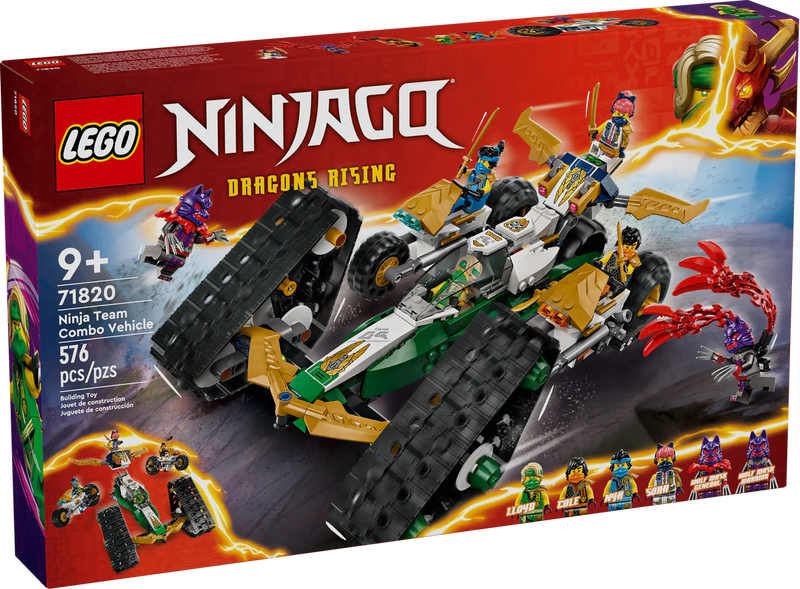 LEGO® NINJAGO® Ninja Team Combo Vehicle Set 71820