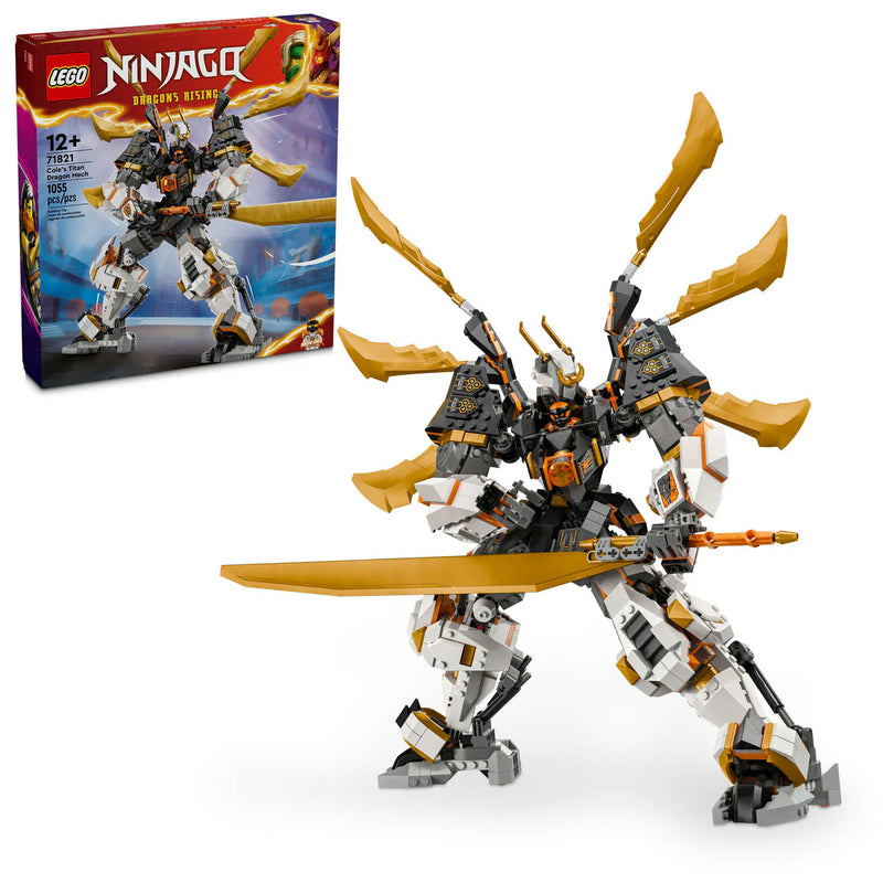 LEGO® NINJAGO® Cole's Titan Dragon Mech Set 71821
